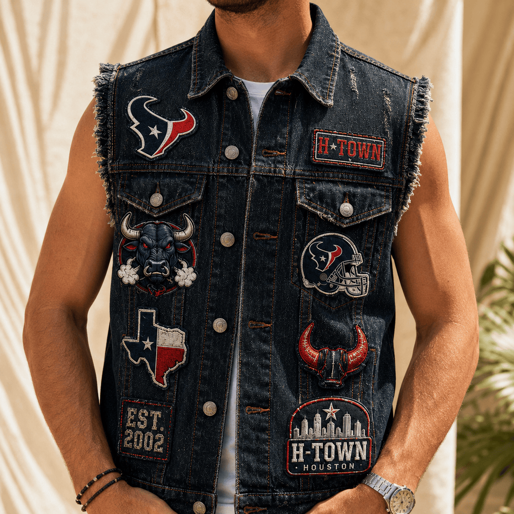 HTX PREMIUM DENIM VEST LNTH