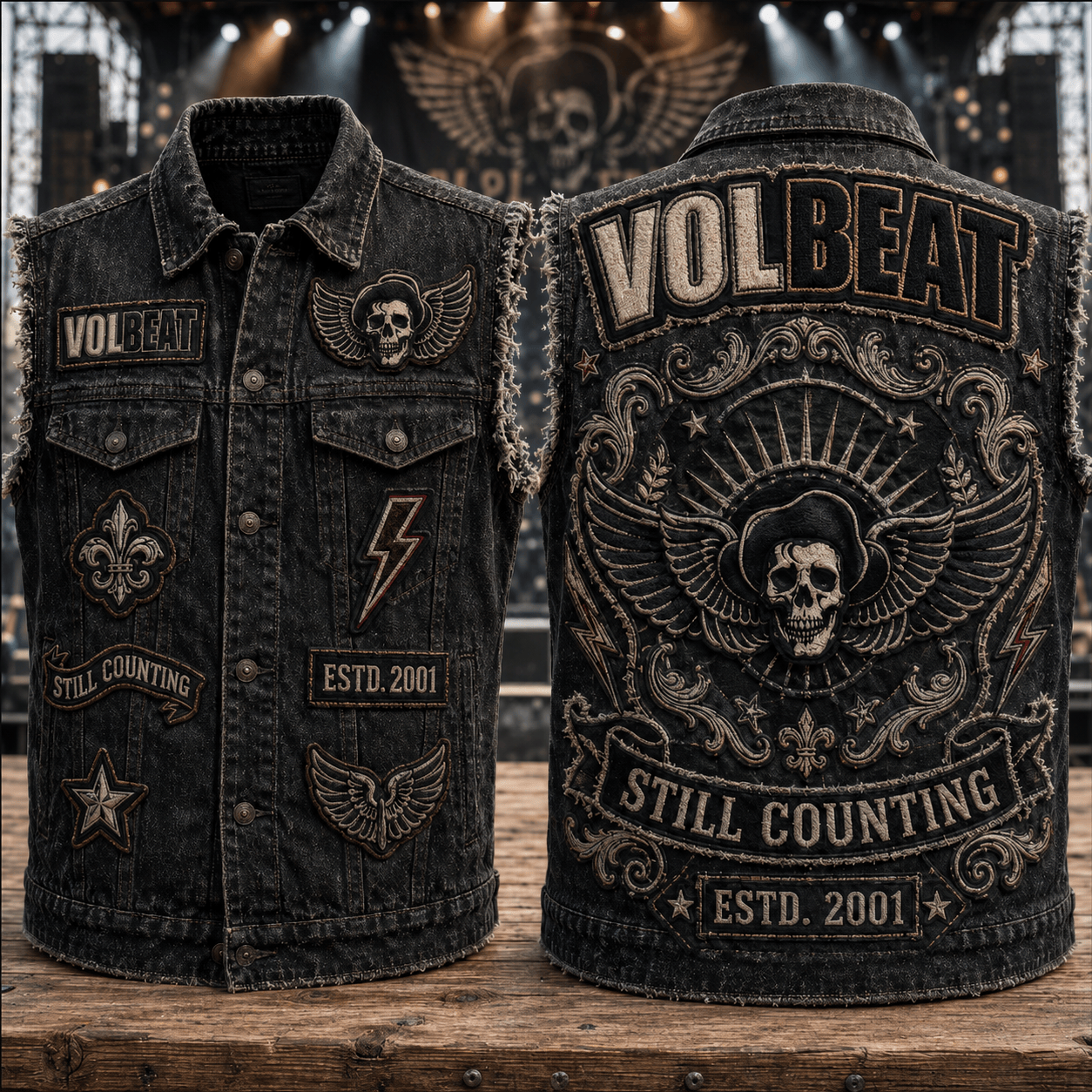VOLB PREMIUM DENIM VEST NTVA