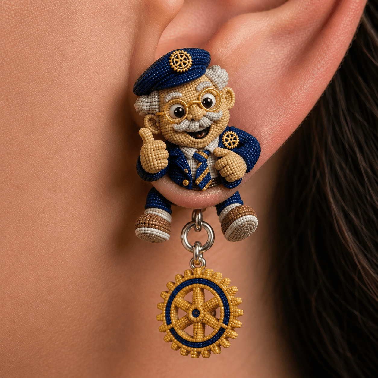 Premium ROTI Dangle Earrings HQH