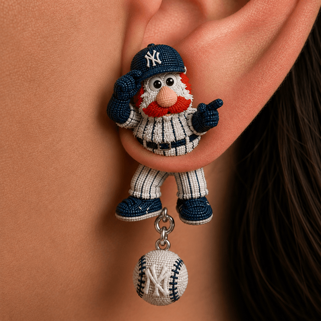 Premium NYY Dangle Earrings HQH