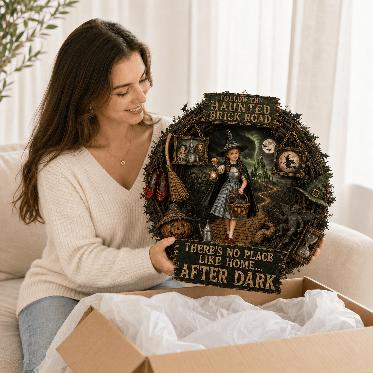 TWOZ Decorative Wreath HQH