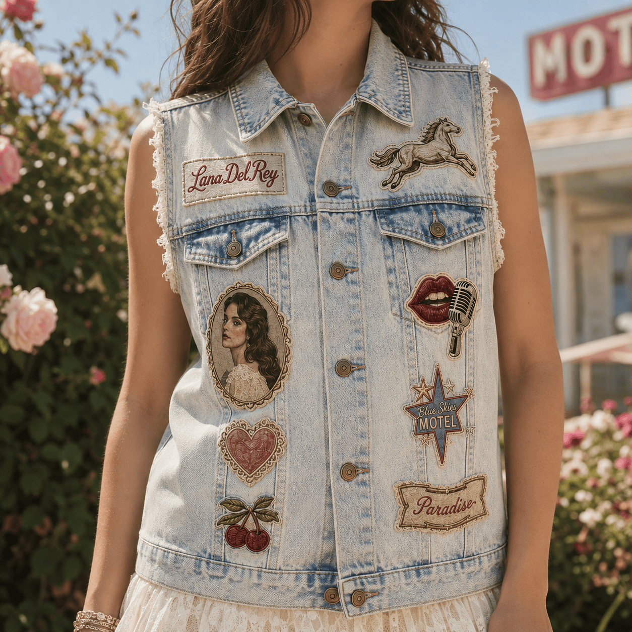 LDR PREMIUM DENIM VEST NVH