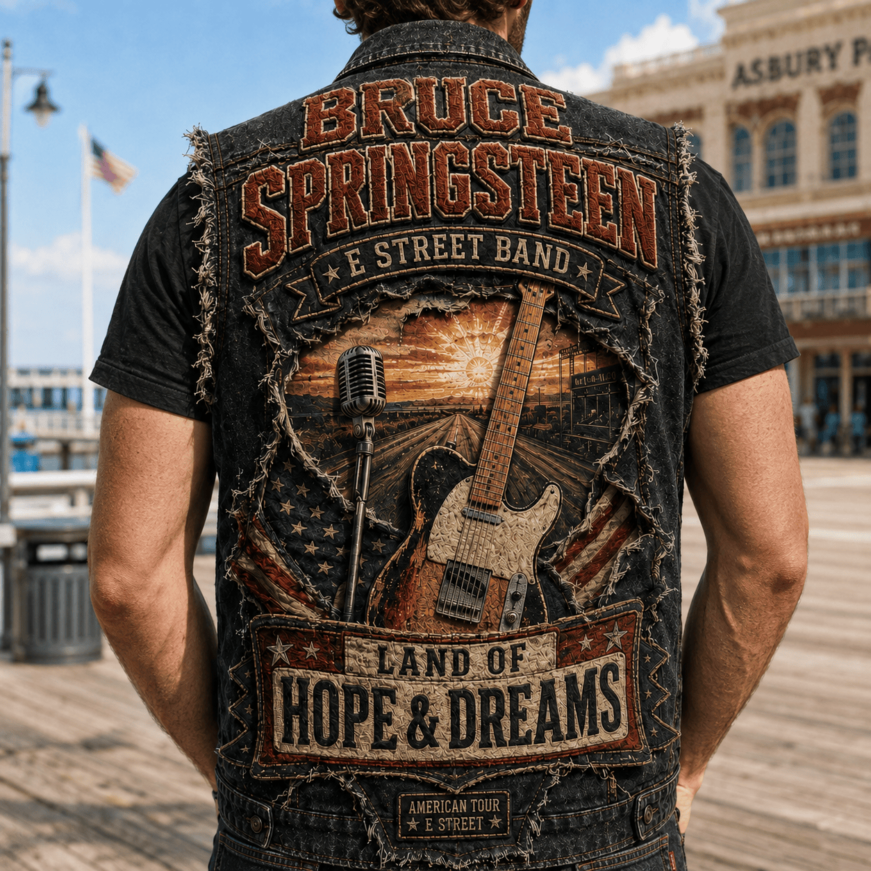 BRST PREMIUM DENIM VEST NVH
