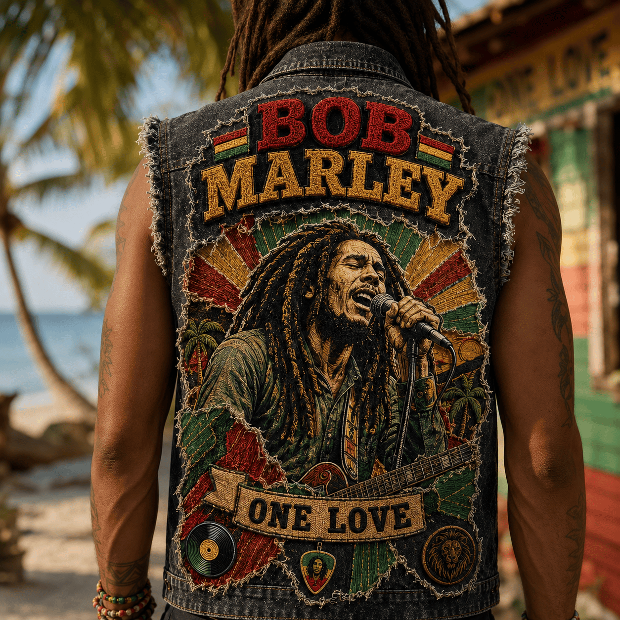 BML PREMIUM DENIM VEST NVH