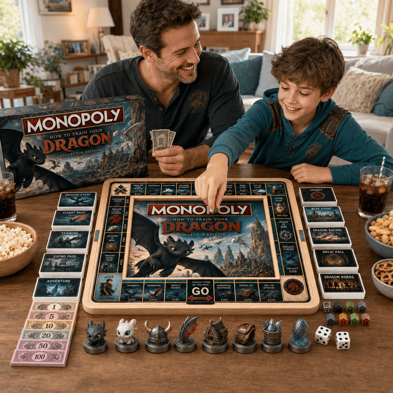 Premium HTTYD Board Game TMH