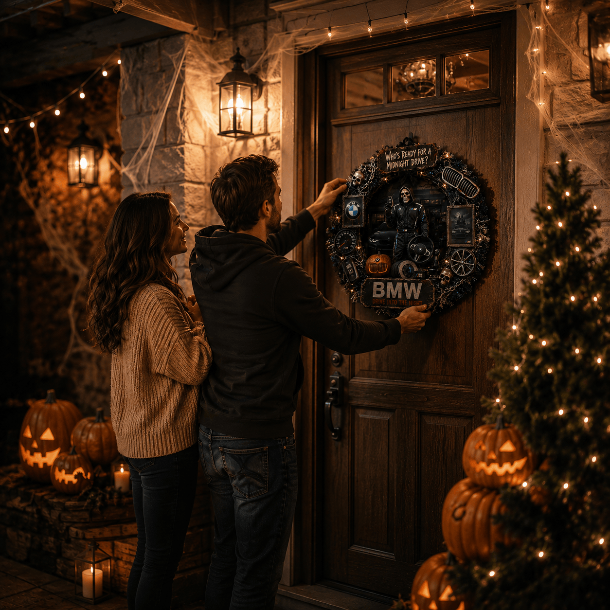 BW Decorative Wreath NPL