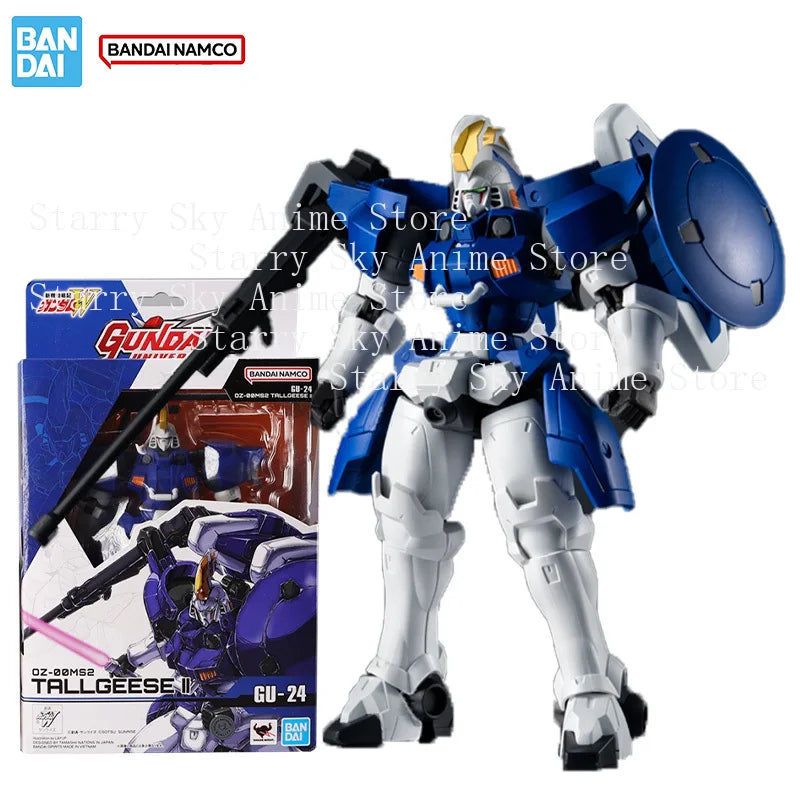 Bandai Original Genuine Figure Gundam Model Kit GUNDAM UNIVERSE OZ-00MS2 Tallgeese II Collection Model Action Figure Toys Gifts